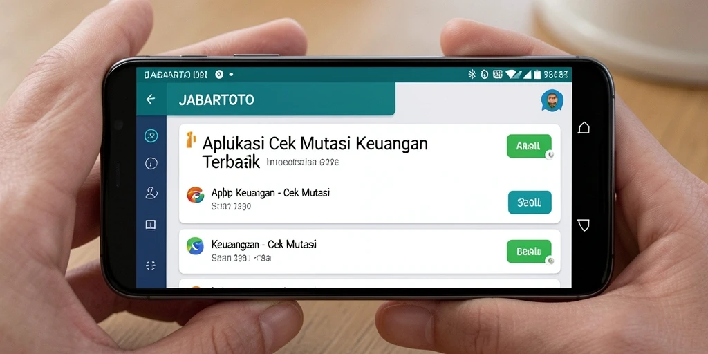 Antarmuka JABARTOTO menampilkan riwayat mutasi keuangan dengan jelas.