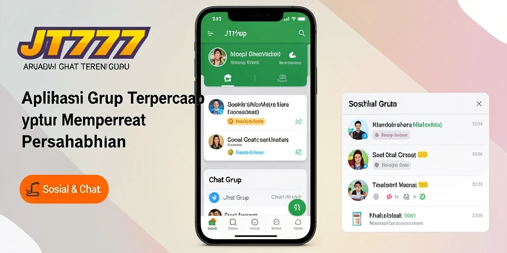 Tampilan antarmuka aplikasi JT777 yang menarik dan mudah digunakan.